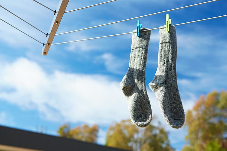 Comment bien laver vos chaussettes